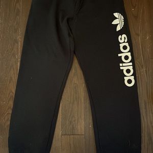Adidas track pants black XXL
